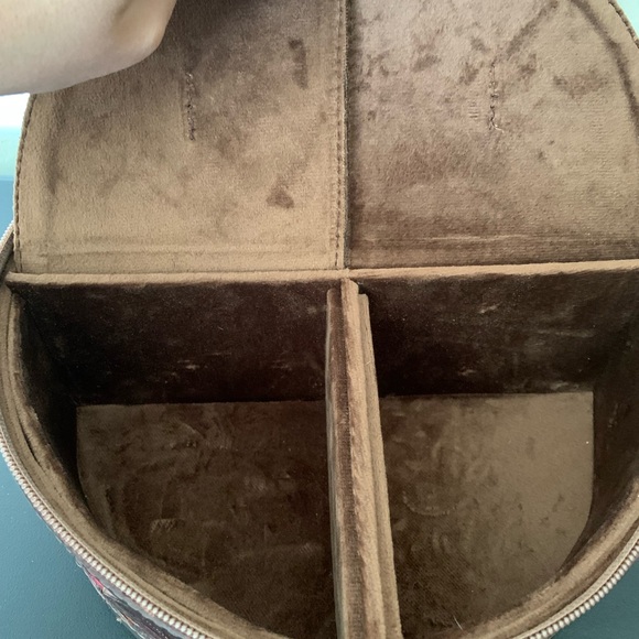 Top Handle Cowhide+Leather Jewelry Case - Picture 4 of 8